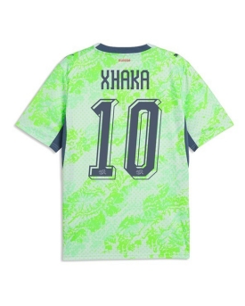 Billige Fotballdrakt Sveits Granit Xhaka #10 Replika Bortedrakt VM 2026 Kortermet Billige Fotballdrakt Sveits Granit Xhaka #10 Replika Bortedrakt VM 2026 Kortermet